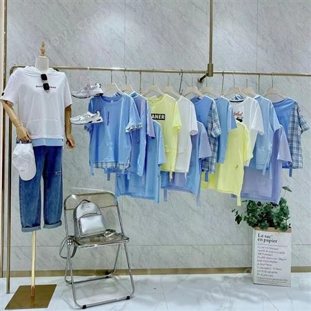 绝配T恤夏装乐町女装新款短袖专柜撤柜走份批发清仓尾单剪标