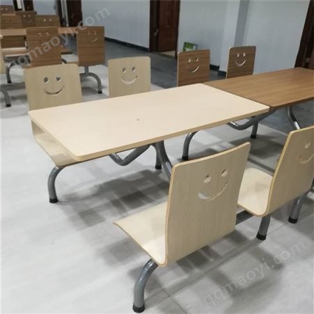 dxycz001防火板学校食堂餐桌四人快餐桌椅防腐耐用质量好
