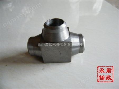 河北君政供應GD87、GD2000電廠鍛制三通/異徑三通/45度斜三通